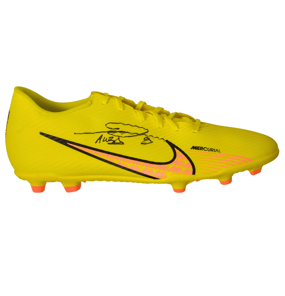 Pierre-Emerick Aubameyang Signed Soccer Boot – Beckett COA