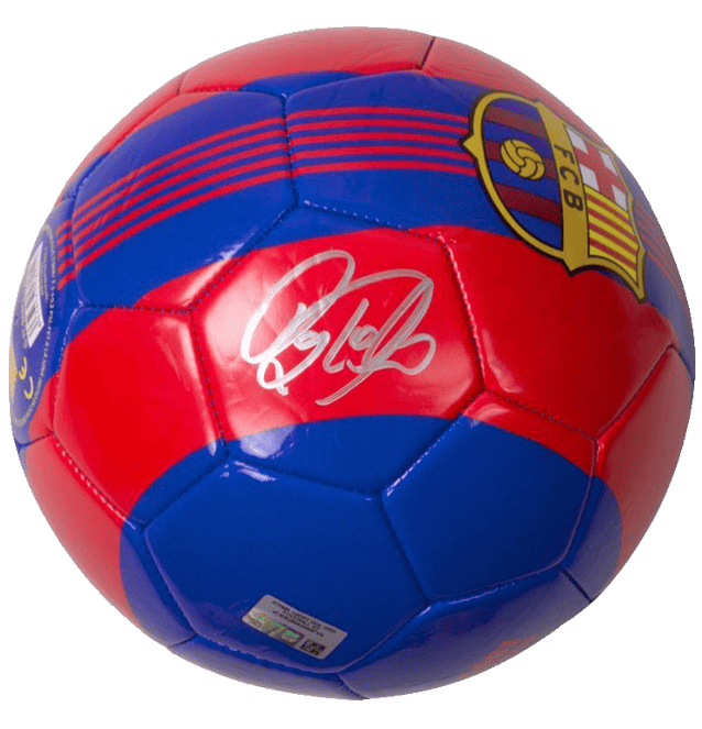 Raphinha Signed Barcelona Soccer Ball – Beckett COA
