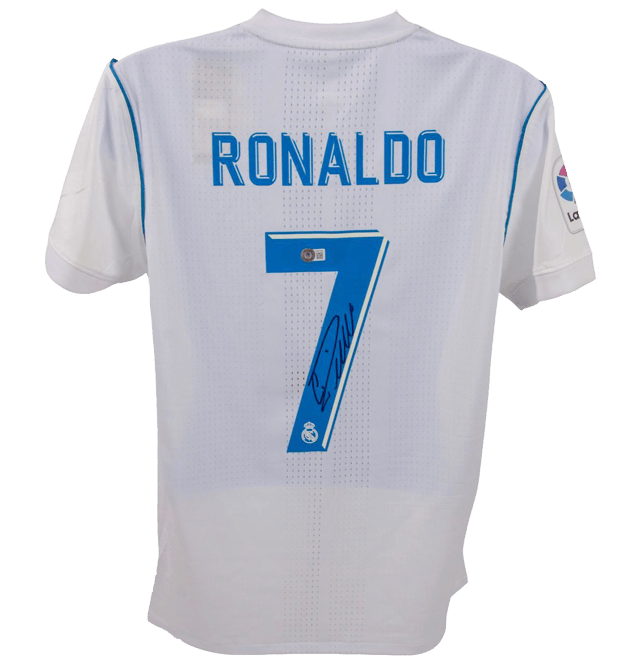 Cristiano Ronaldo Signed Real Madrid Jersey – Beckett COA