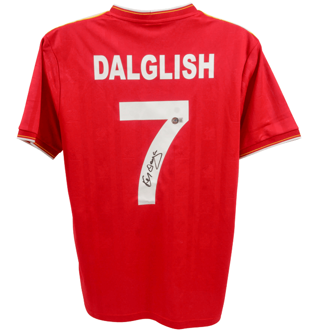 Kenny Dalglish Signed Liverpool Jersey – Beckett COA