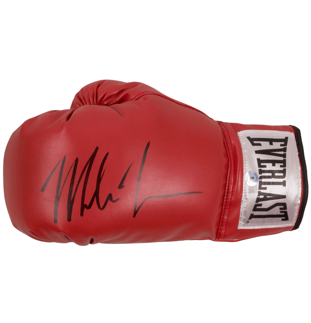 Mike Tyson Signed Everlast Boxing Glove – Beckett COA