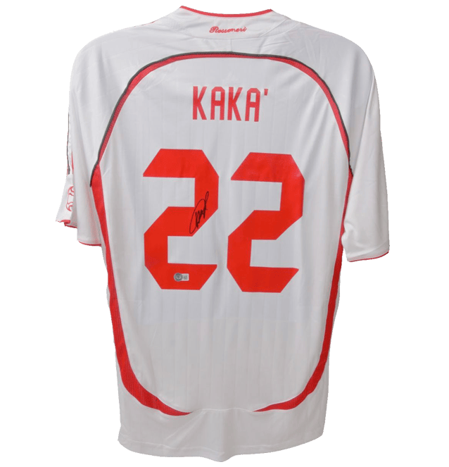 Kaka Signed AC Milan UCL Final Jersey – Beckett COA
