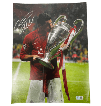 Cristiano Ronaldo Signed Print - Beckett COA - MVPs - Authentic Signed ...