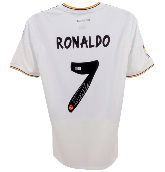 Cristiano Ronaldo Signed Real Madrid Jersey – Beckett COA