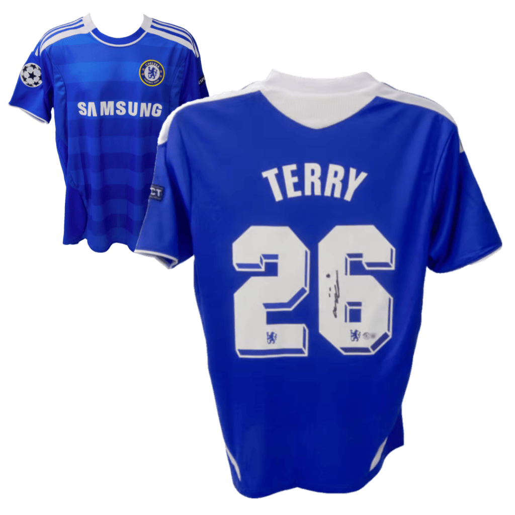 John Terry Signed Chelsea Jersey – Beckett COA