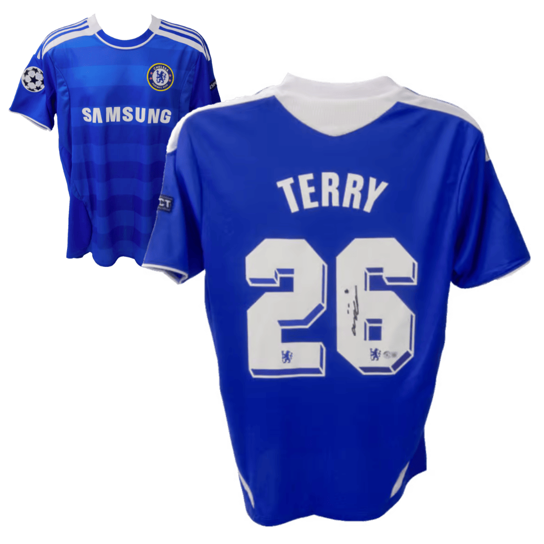 John Terry Signed Chelsea Jersey – Beckett COA