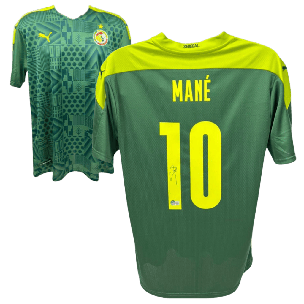 Sadio Mane Signed Senegal Jersey – Beckett COA