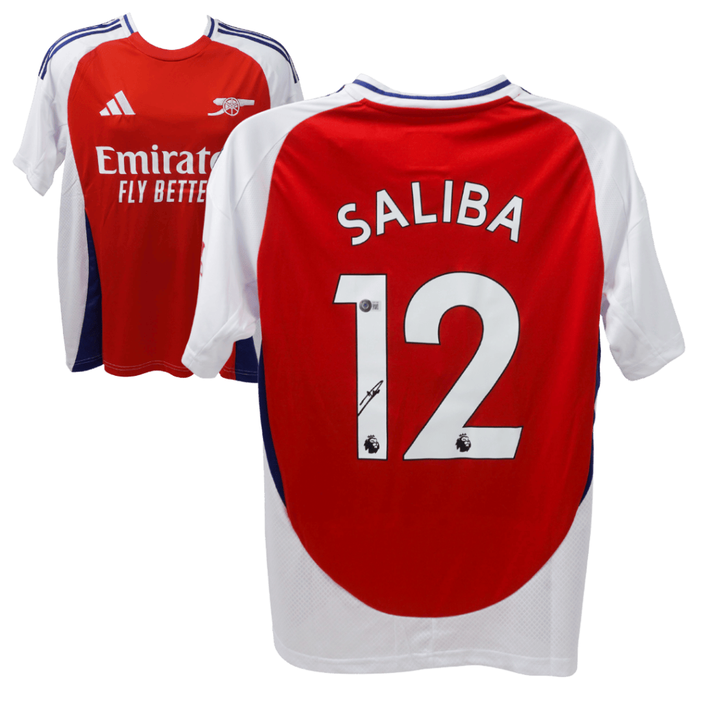 William Saliba Signed Arsenal Jersey – Beckett COA