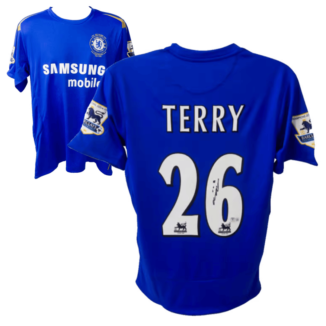 John Terry Signed Chelsea Jersey – Beckett COA