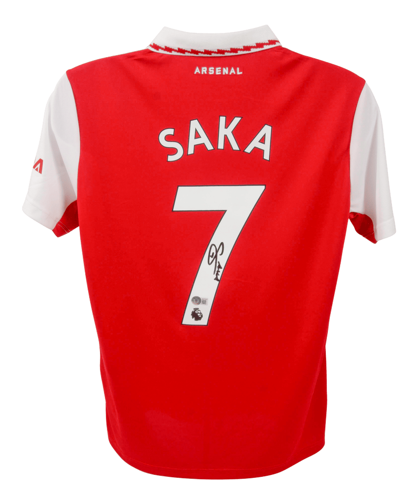 Bukayo Saka Signed Arsenal Jersey – Beckett COA