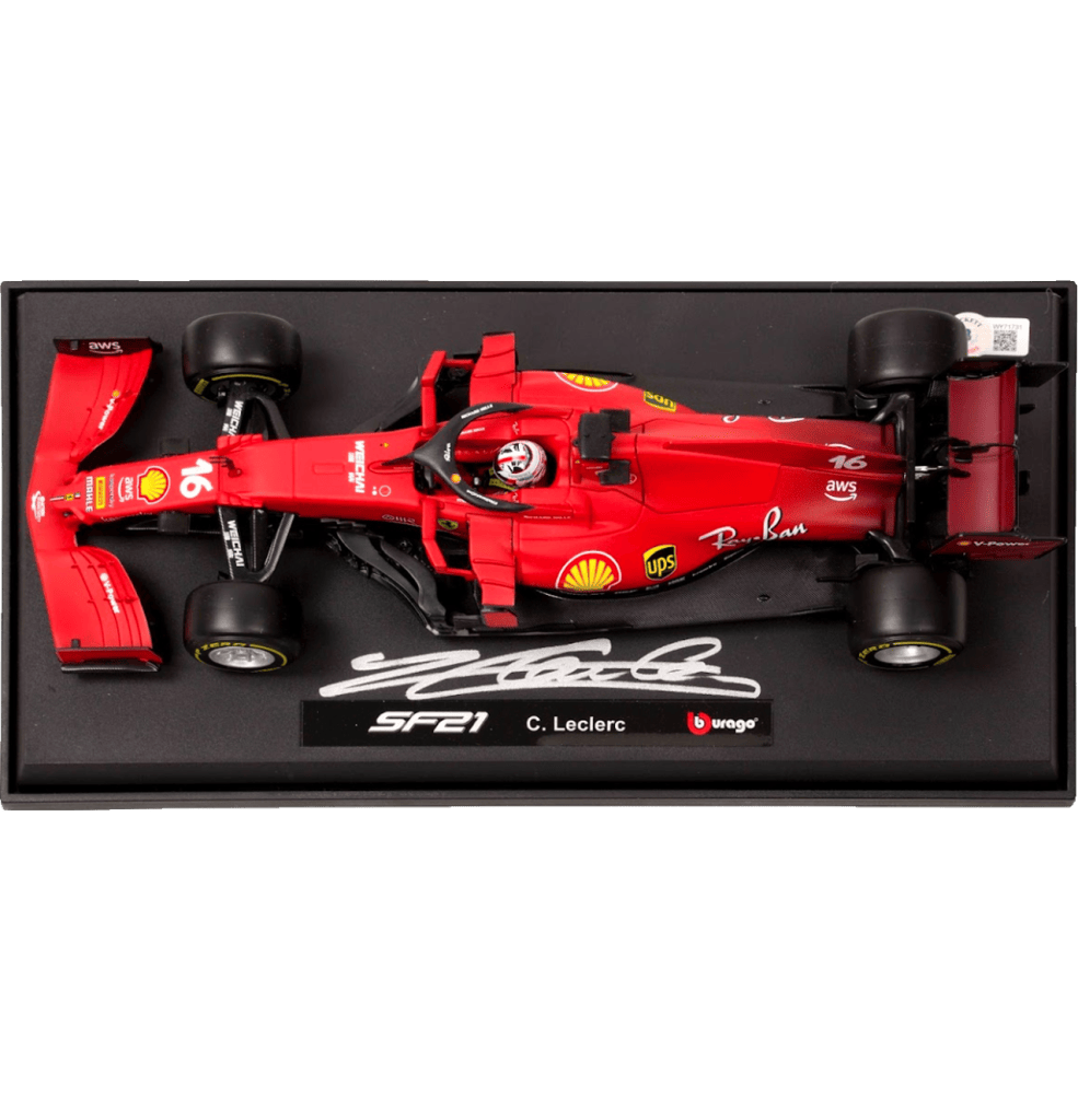 Charles Leclerc Signed Ferrari F1 Racing Car 1:18 Scale – Beckett COA