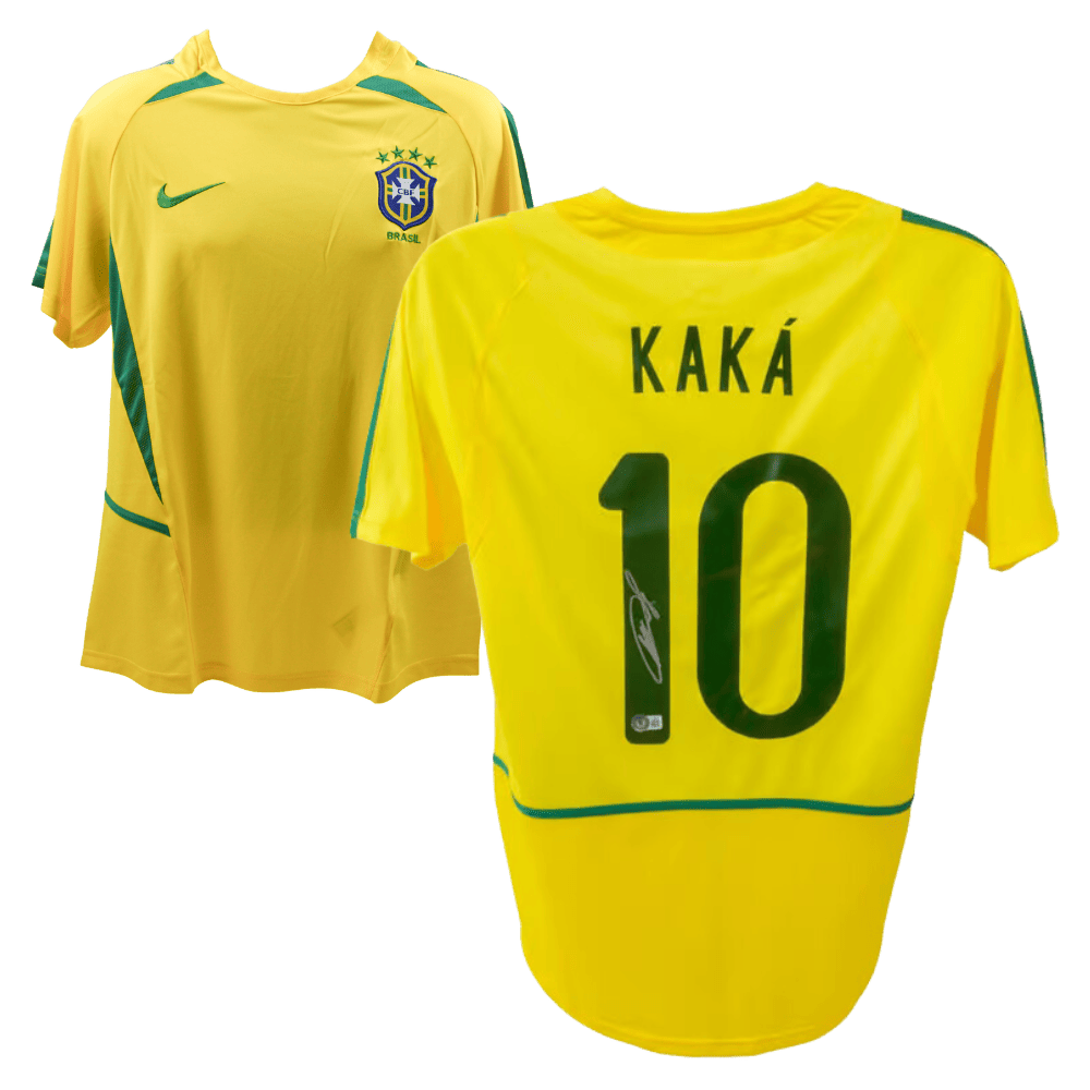 Kaka Signed Brazil Jersey – Beckett COA