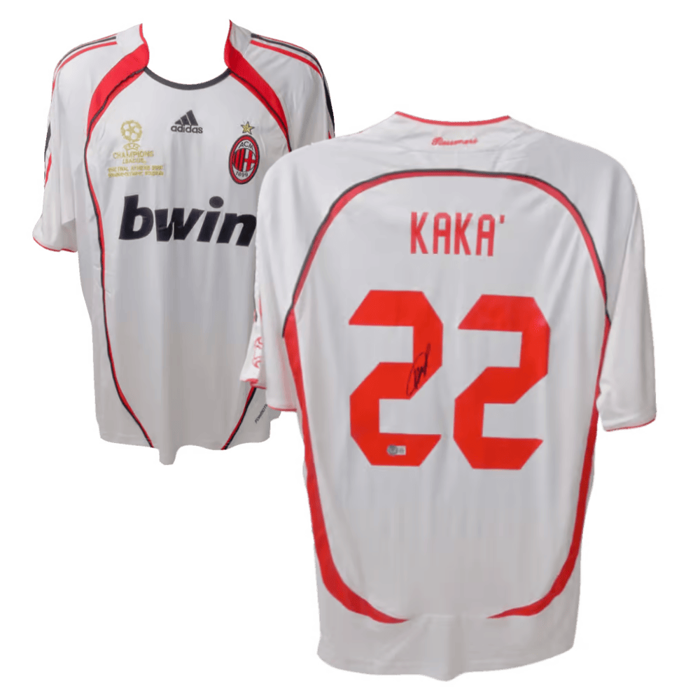 Kaka Signed AC Milan UCL Final Jersey – Beckett COA