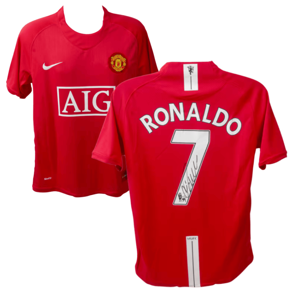 Cristiano Ronaldo Signed Manchester United Jersey – Beckett COA