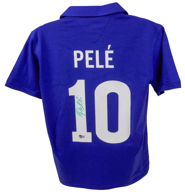 Pele Signed Brazil Jersey – Beckett COA