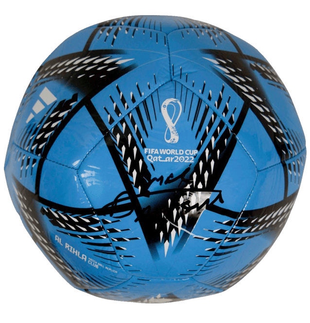 Alexis Mac Allister Signed World Cup Soccer Ball – Beckett COA