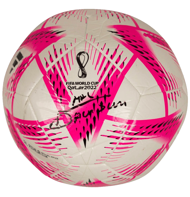 Alexis Mac Allister Signed World Cup Soccer Ball – Beckett COA