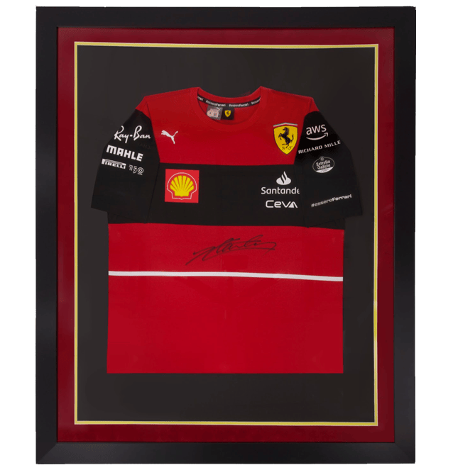 Framed Charles Leclerc Signed Ferrari F1 Racing Jersey – Beckett COA