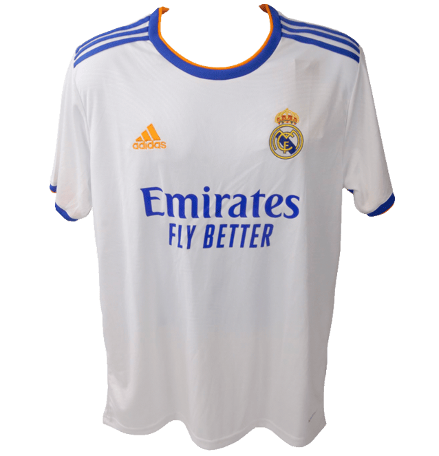 Ronaldo Nazario Signed Real Madrid Jersey - Beckett COA - MVPs