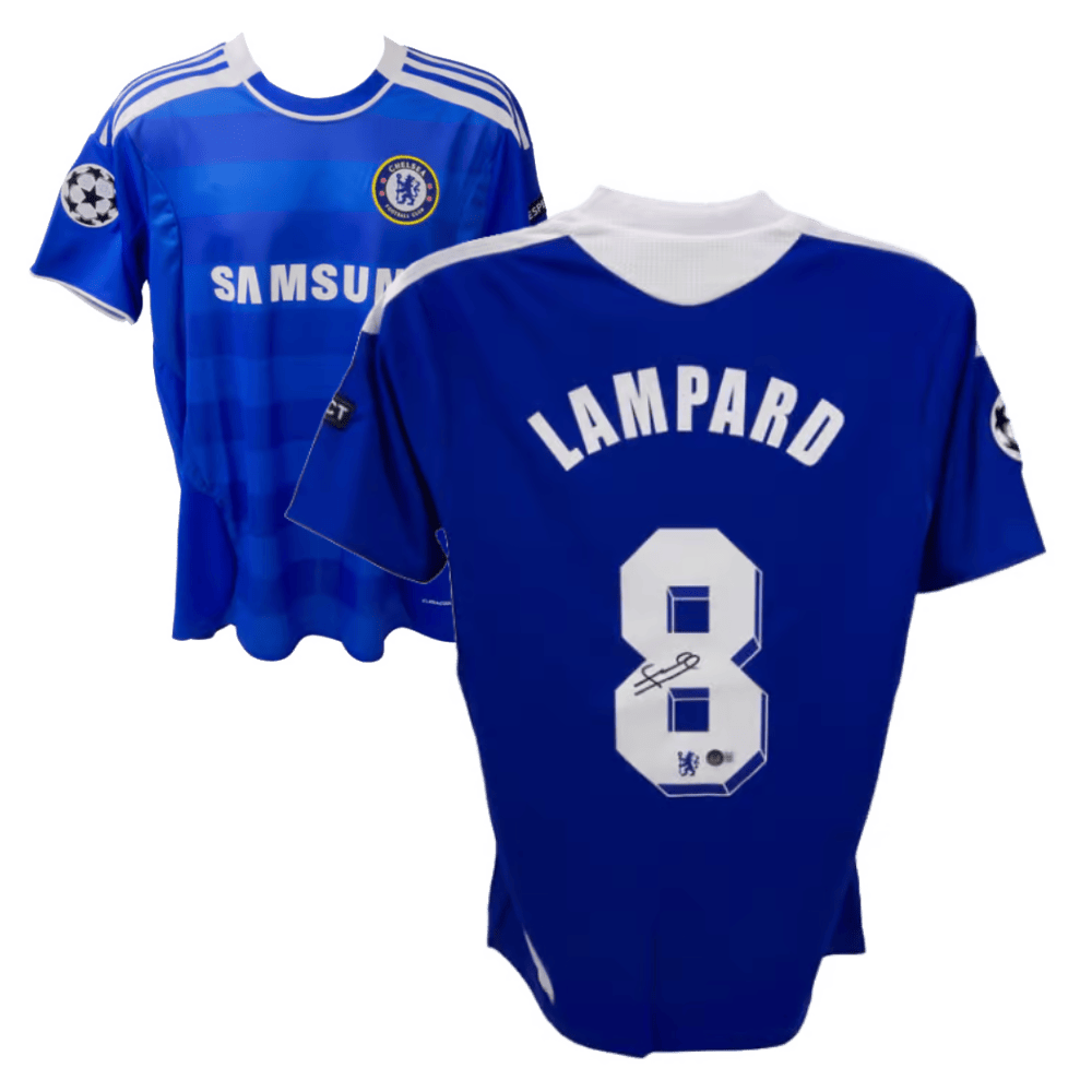 Frank Lampard Signed Chelsea Jersey – Beckett COA