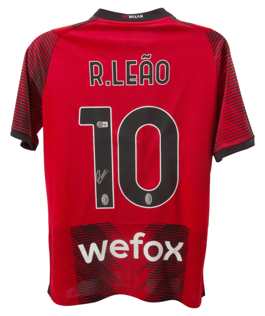 Rafael Leao Signed AC Milan Jersey – Beckett COA