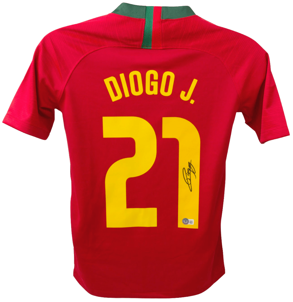 Diogo Jota Signed Portugal Jersey – Beckett COA