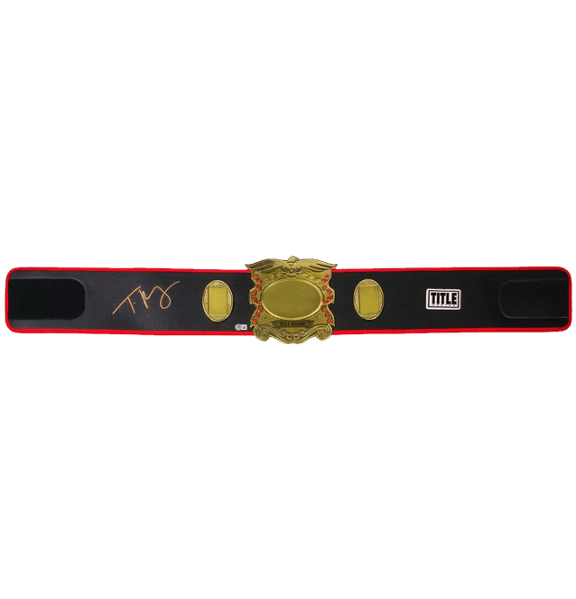 Tyson Fury Signed Title Boxing Belt – Beckett COA