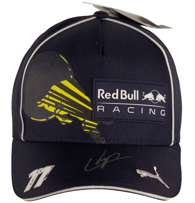 Sergio Perez Signed Red Bulls F1 Racing Cap – Beckett COA