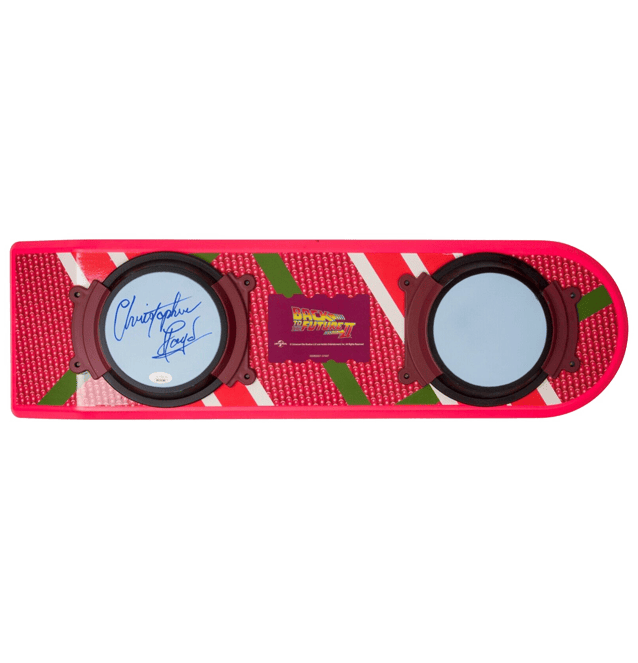 Christopher Lloyd Signed Back to the Future Hoverboard – Beckett COA