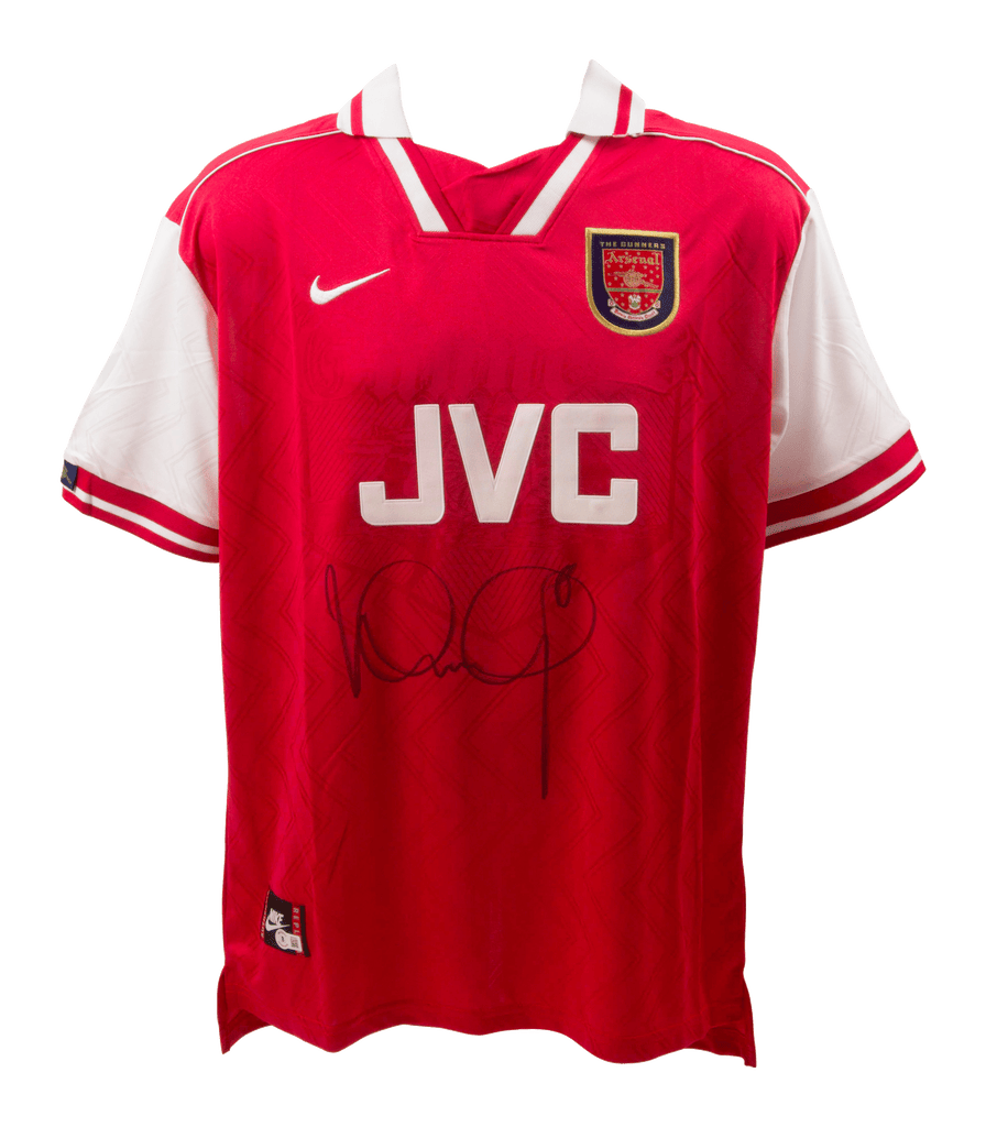 Ian Wright Signed Arsenal Jersey – Beckett COA