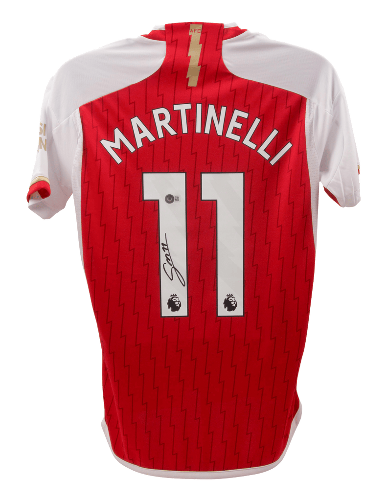 Gabriel Martinelli Signed Arsenal Jersey – Beckett COA