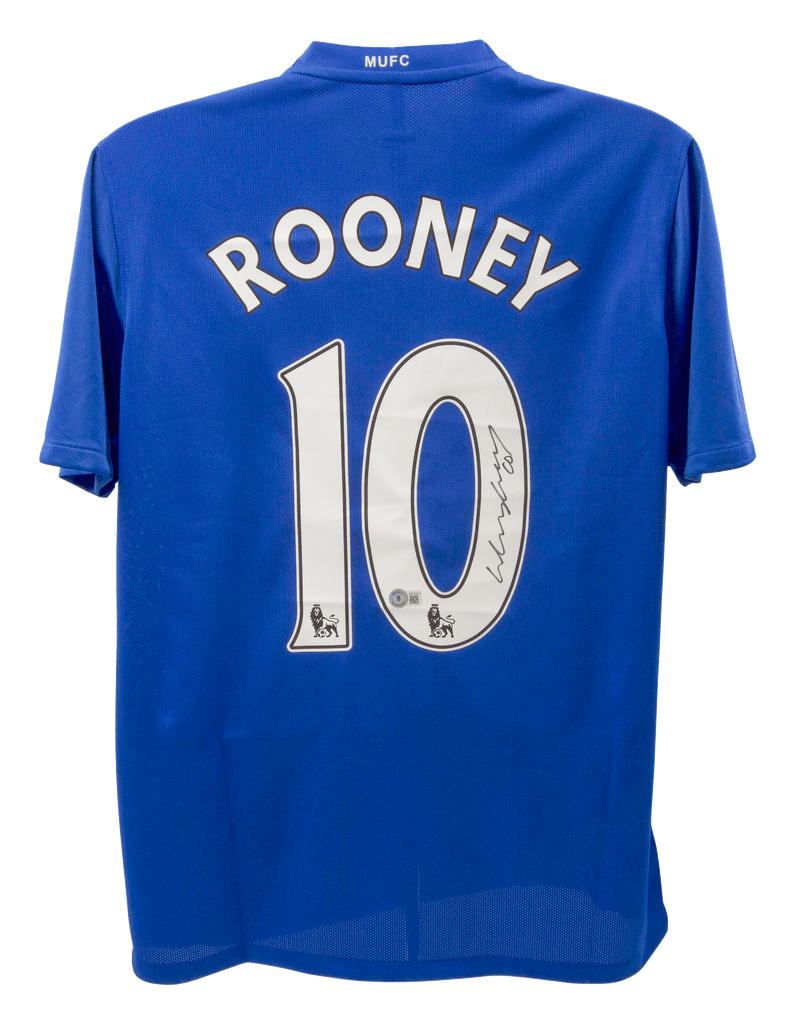 Wayne Rooney Signed Manchester United Jersey – Beckett COA
