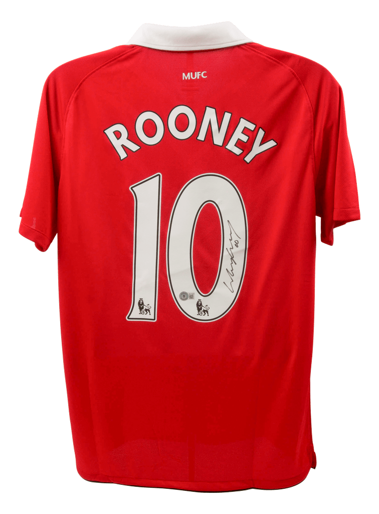 Wayne Rooney Signed Manchester United Jersey – Beckett COA