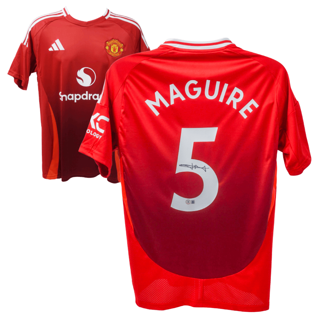 Harry Maguire Signed Manchester United Jersey – Beckett COA