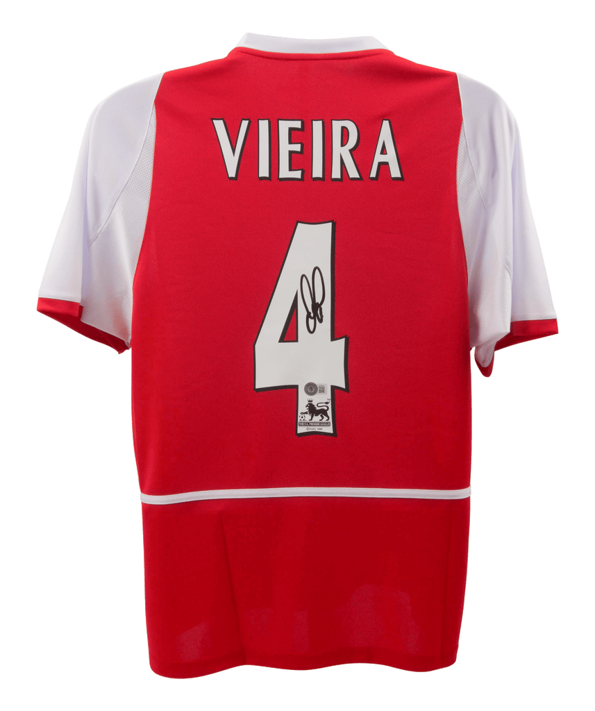 Patrick Vieira Signed Arsenal Jersey – Beckett COA