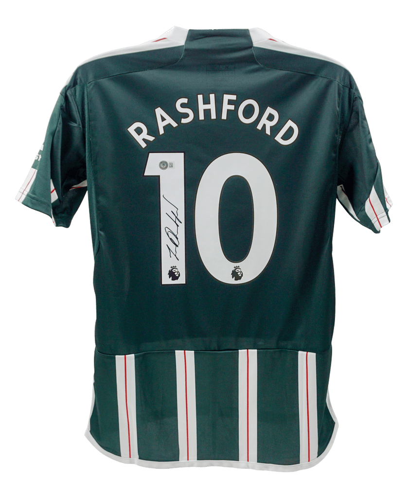 Marcus Rashford Signed Manchester United Away Jersey – Beckett COA
