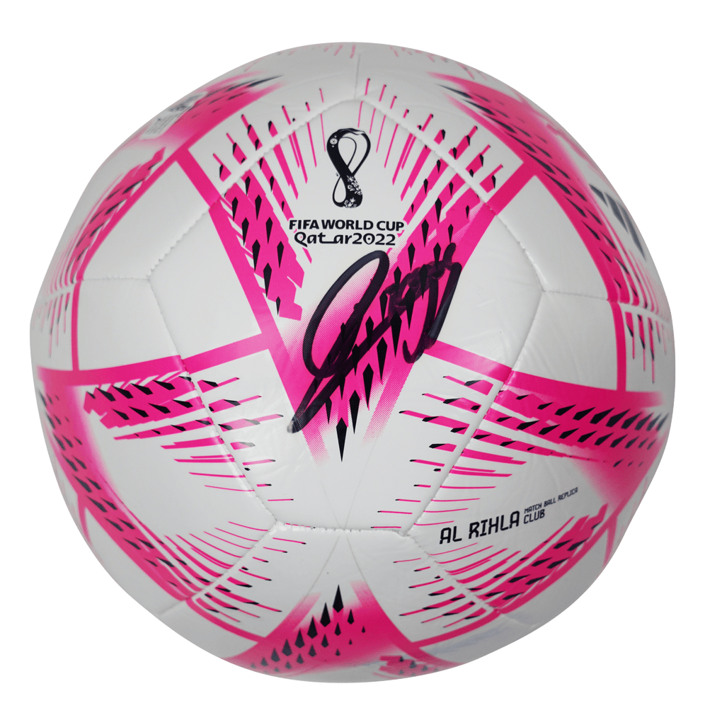 Diogo Jota Signed 2022 FIFA World Cup Adidas Soccer Ball – Beckett COA