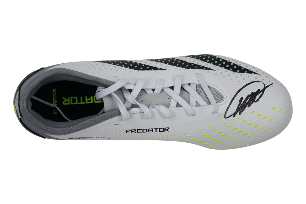 Ricardo Kaka Signed Adidas Predator White/Pink Soccer Boot Cleat – Beckett COA