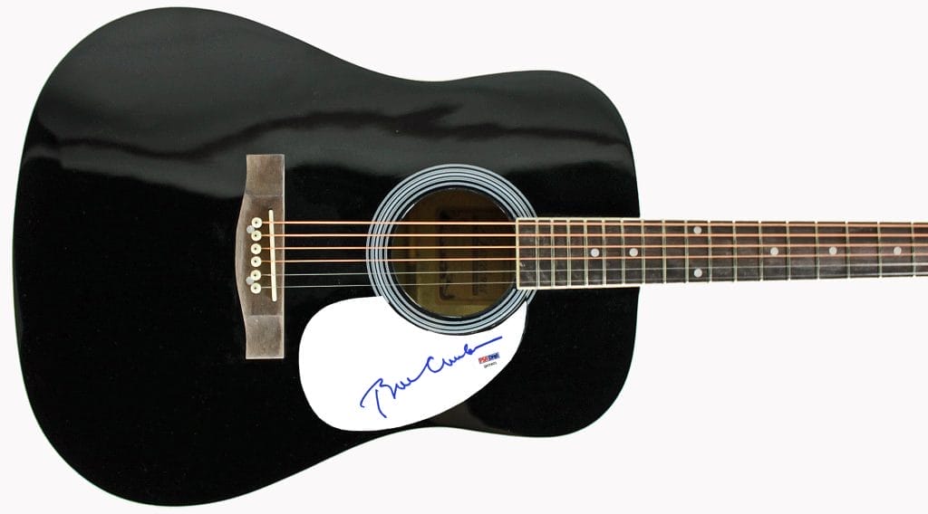 President Bill Clinton Authentic Signed Guitar Autograph PSA/DNA #Q02601