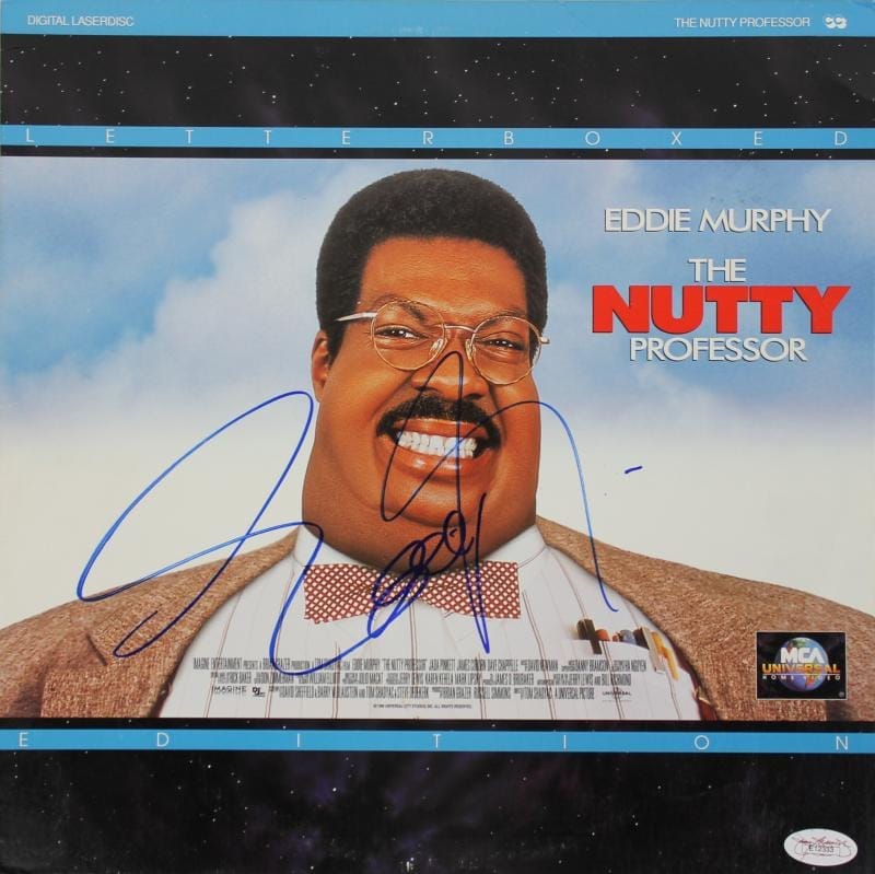 Eddie Murphy The Nutty Professor Authentic Signed Laser Disc Cover JSA #E12333