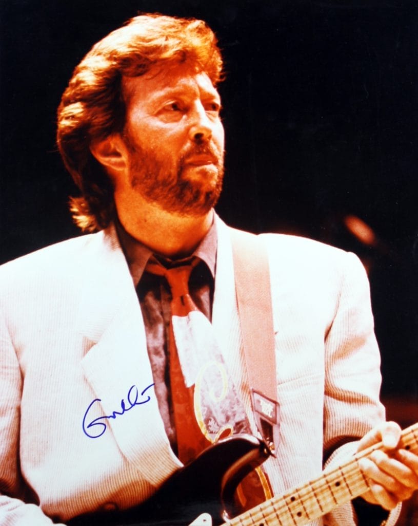 Eric Clapton Authentic Signed 16X20 Photo w/ Vintage Signature JSA #Z07651