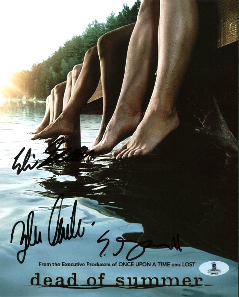 Dead Of Summer (3) Mitchell, Williams, Goree Signed 8X10 Photo BAS #A00405