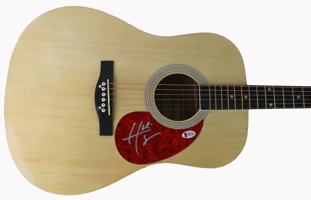 Hunter Hayes Country Musician Signed Acoustic Guitar Autographed BAS #B91369