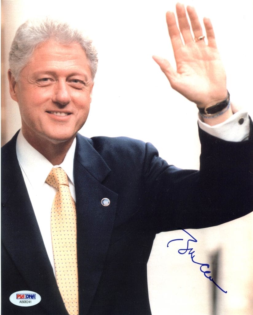 President Bill Clinton Authentic Signed 8X10 Photo Autographed PSA/DNA #AB08241