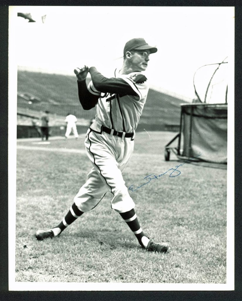 Braves Earl Torgeson Authentic Signed 7×9 Black & White Photo PSA/DNA #W72433