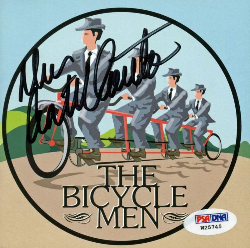 Dan Castellaneta Authentic Signed Bicycle Men Cd Booklet Cover PSA/DNA #W25745