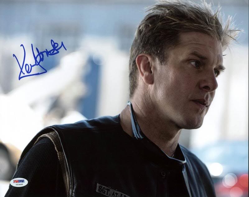Kenny Johnson Sons Of Anarchy Signed Authentic 11X14 Photo PSA/DNA #U23665