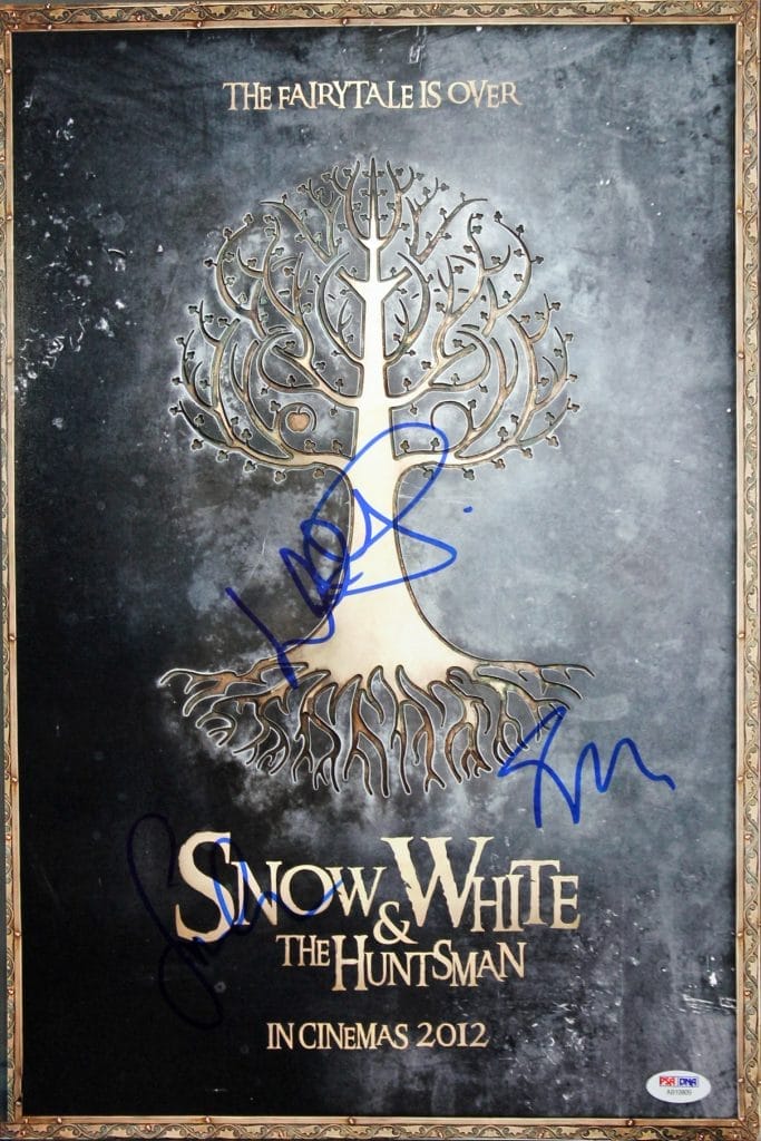 Snow White & the Huntsman (Sam Claflin, +2) Authentic Signed 12×18 PSA #AB10809