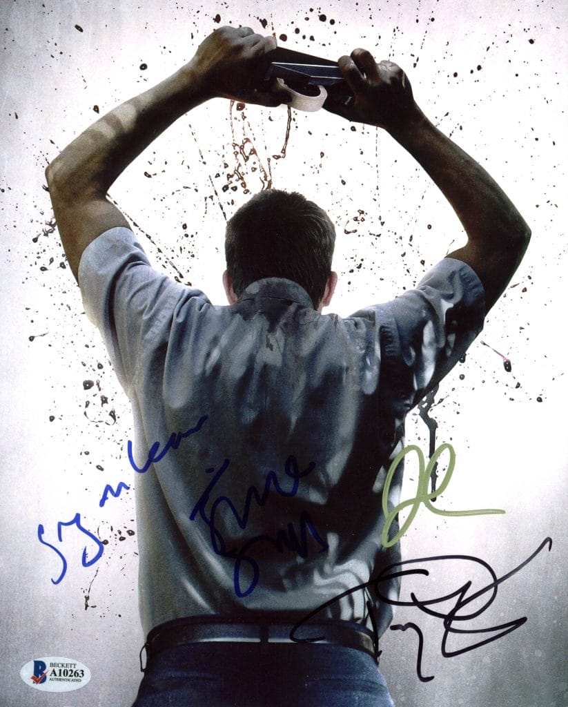 Belko Experiment (James Gunn, Tony Goldwyn, +2) Signed 8X10 Photo BAS #A10263