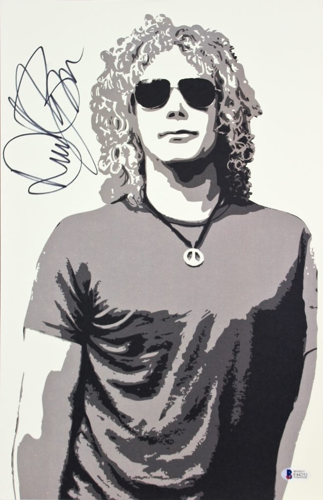 David Bryan Bon Jovi Authentic Signed 11×17 Lithograph Autographed BAS #E44252